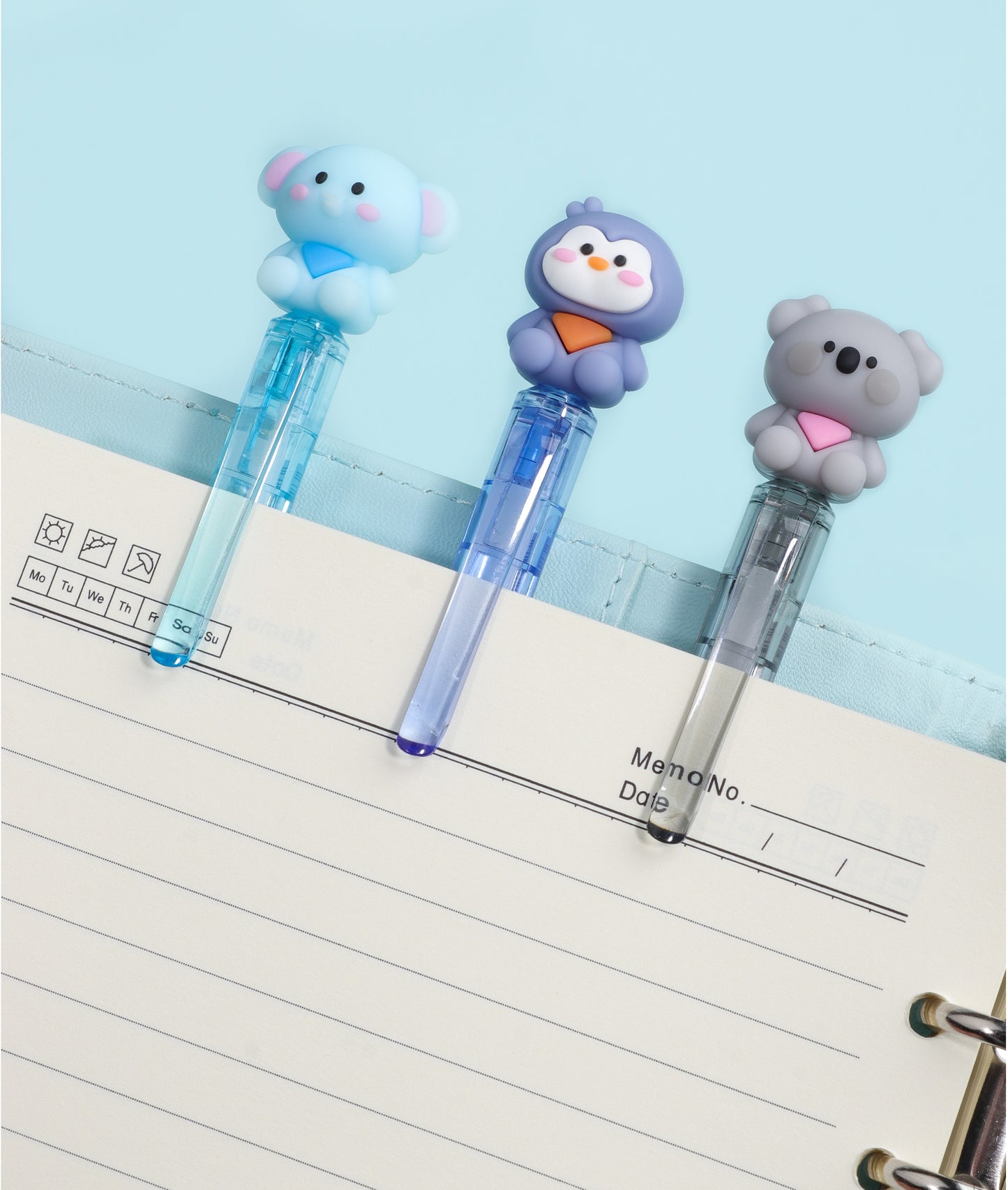 22626 PET PARTY RETRACTABLE GEL PEN-24