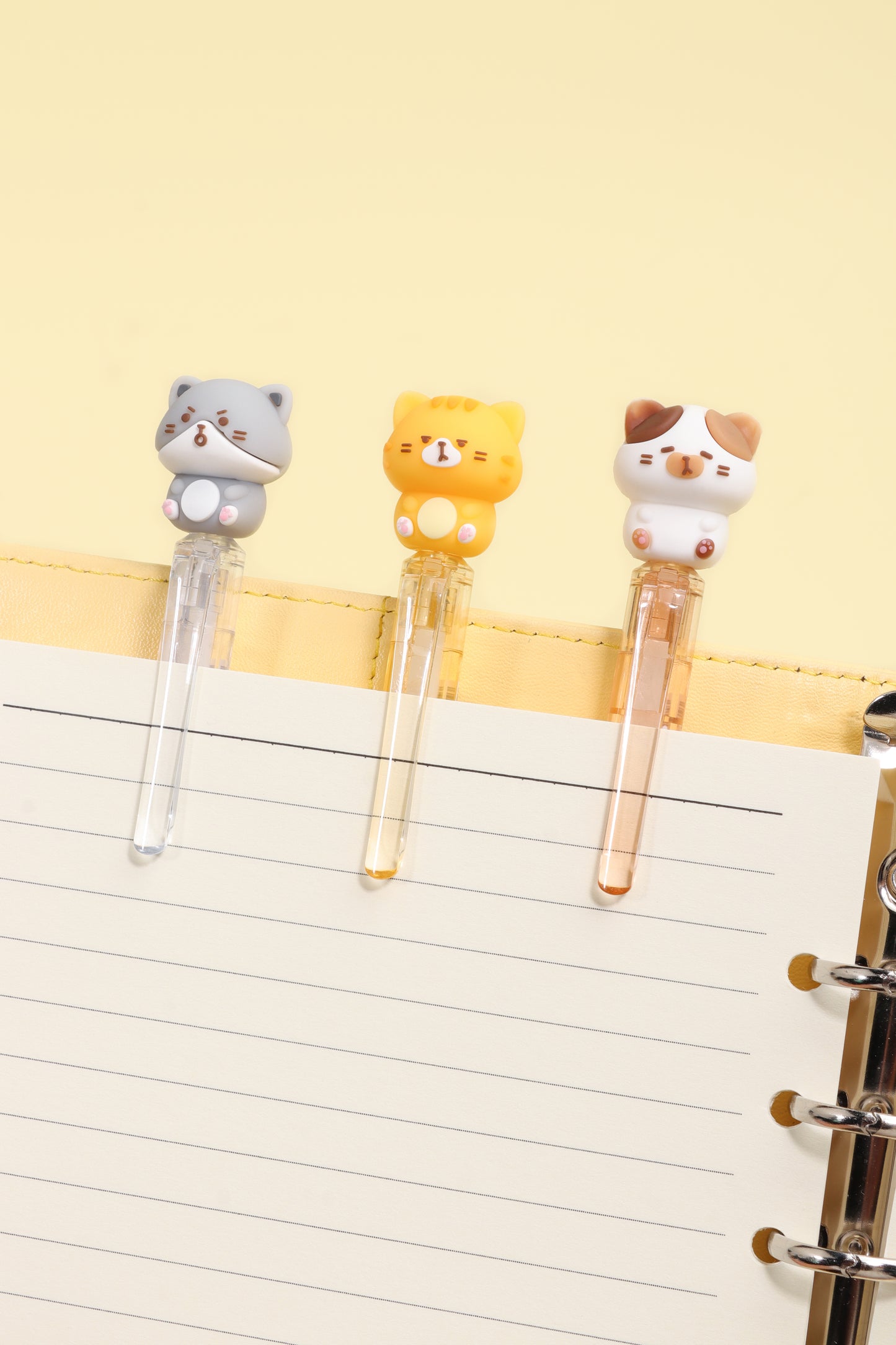 22628 CAT DIARY RETRACTABLE GEL PEN-24