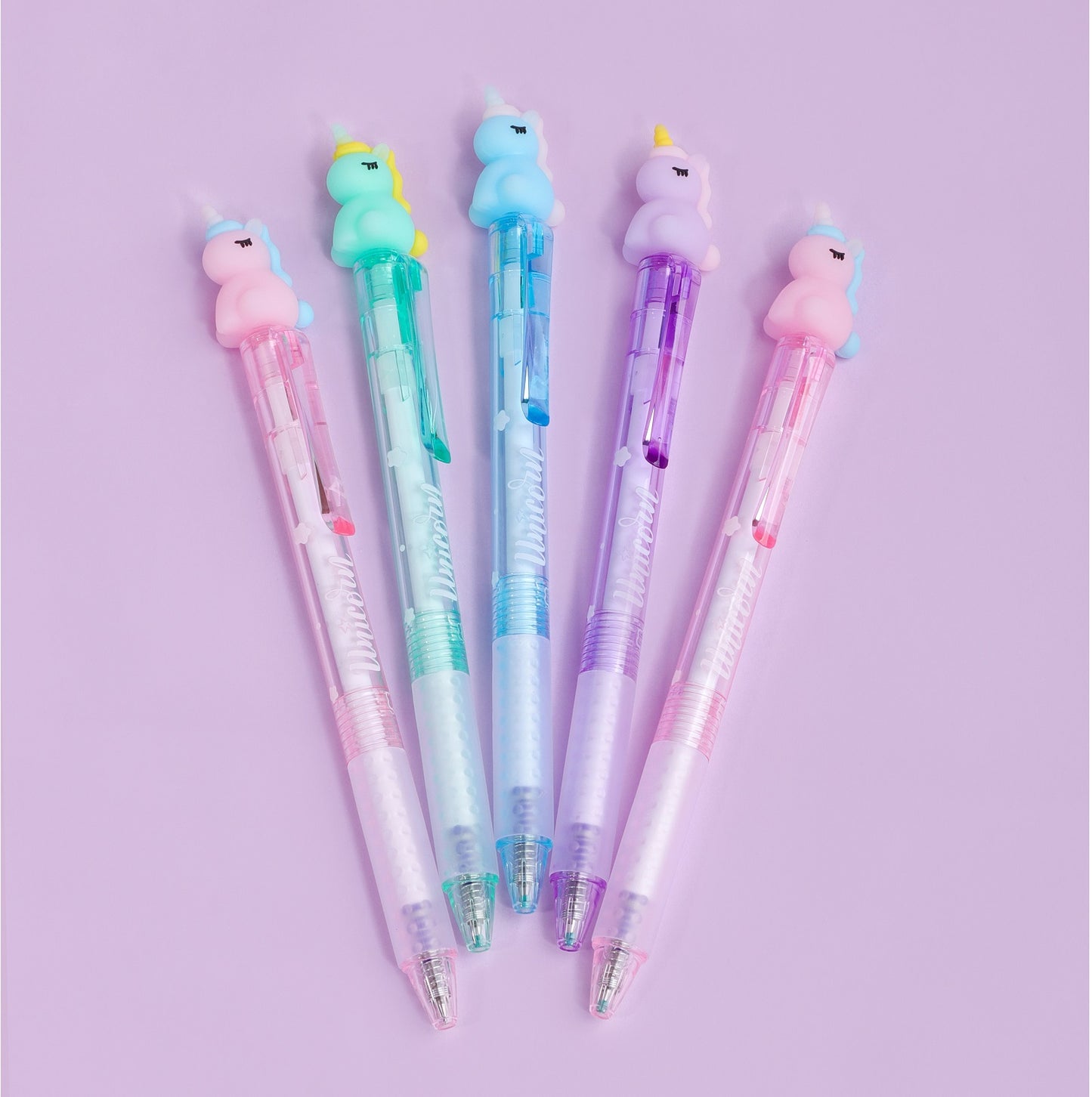 22629 UNICORN RETRACTABLE GEL PEN-24