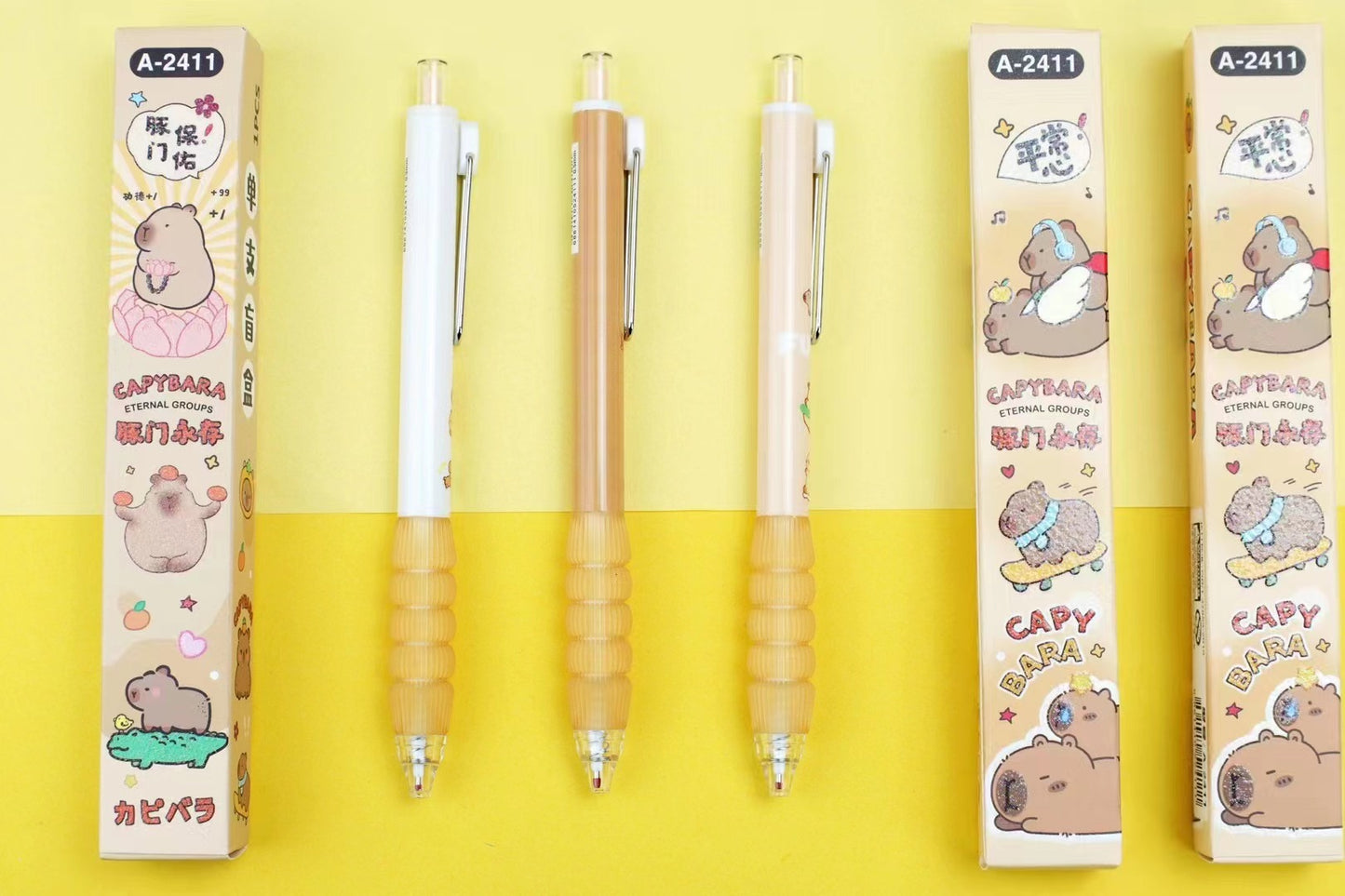 22636 CAPYBARA BLIND BOX GEL PEN-24