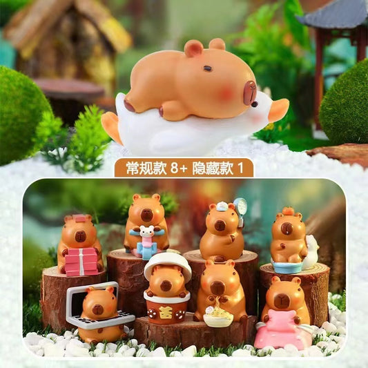 71022 CAPYBARA FAMILY FIGURINE BLIND BOX-8