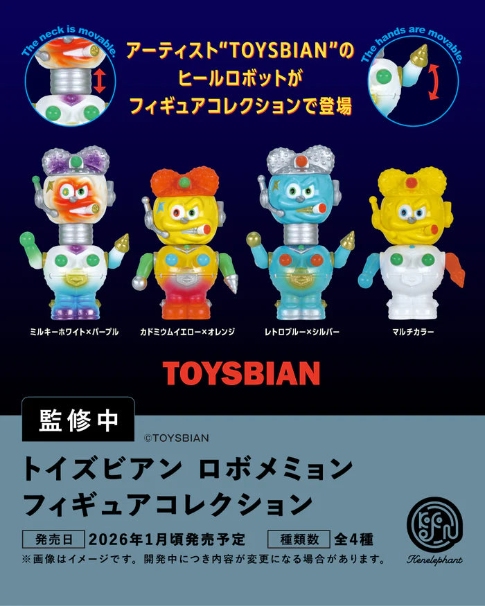 73200 Robot Robomemyon Figurines Blind Box-12