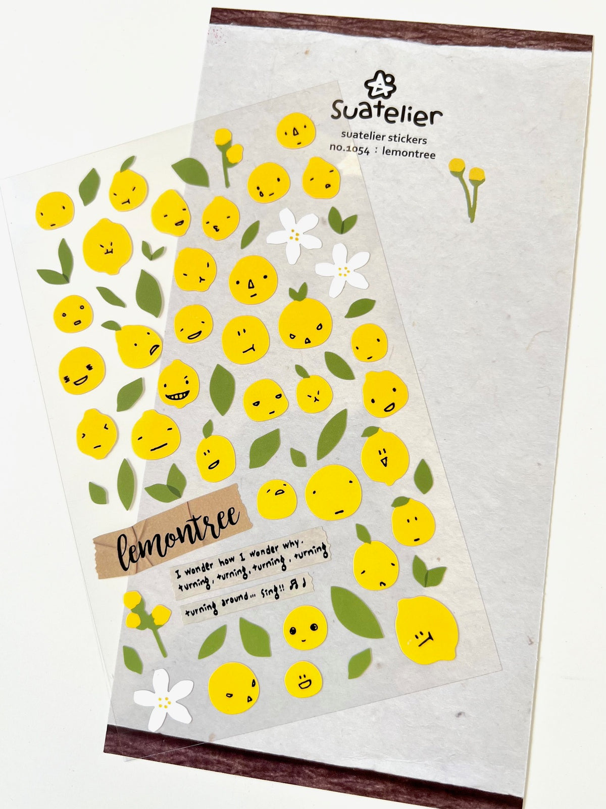 Lemon Tree Sticker 01054 LEMON TREE STICKERS-12 – BCmini