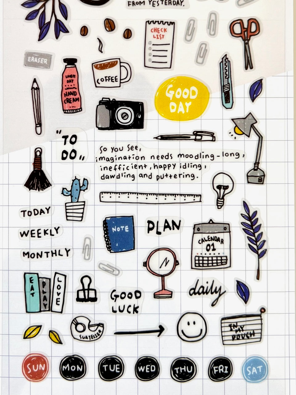 Our Life Sticker 01061 DAILY LIFE STICKERS-12 – BCmini