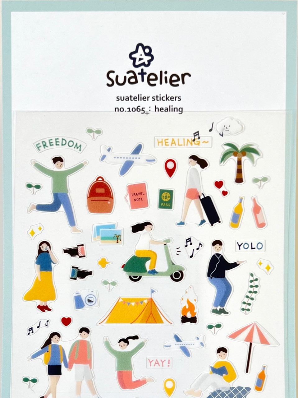 Healer Sticker 01065 HEALING LIFE STICKERS-12 – BCmini