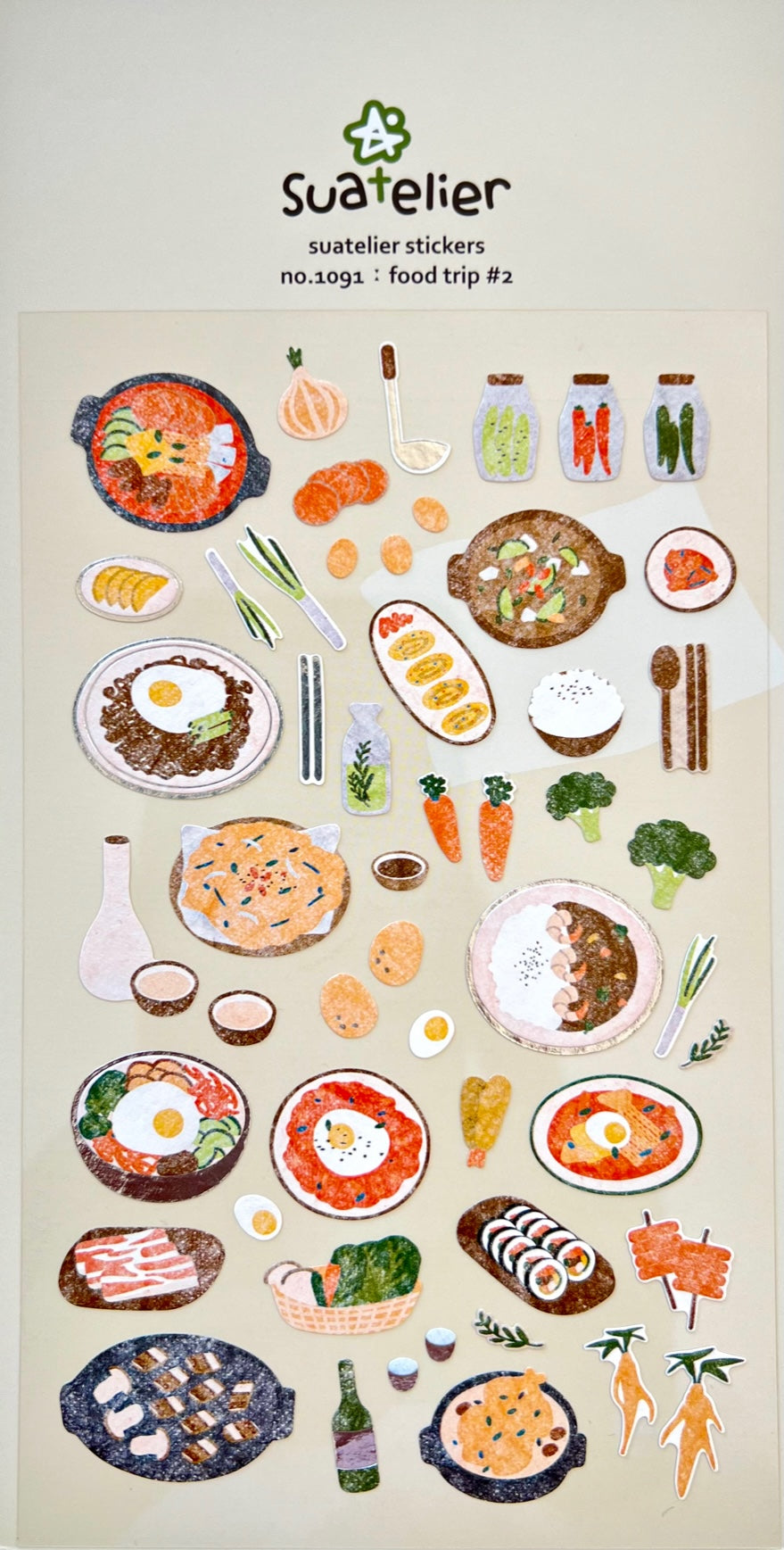 01091 FOOD TRIP VOL. 2 STICKERS-12