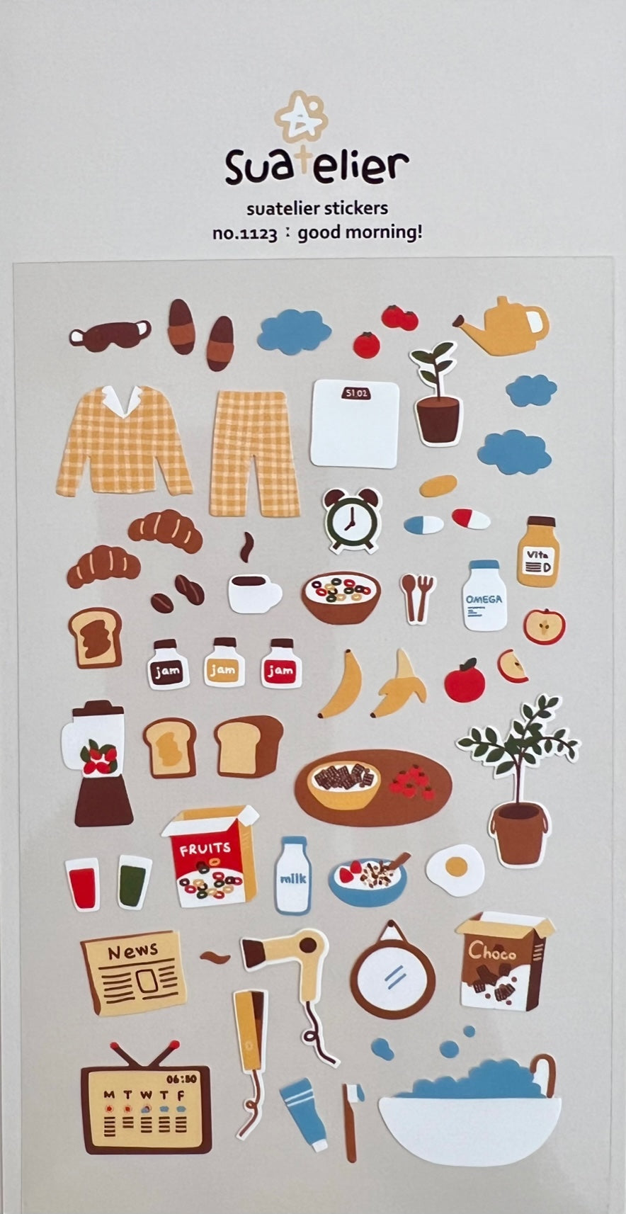 01123 GOOD MORNING ROUTINE STICKERS-12