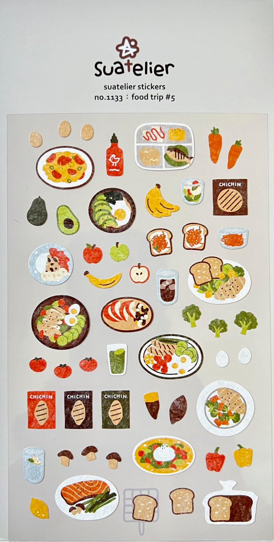 01133 FOOD TRIP VOL.5 STICKERS-12