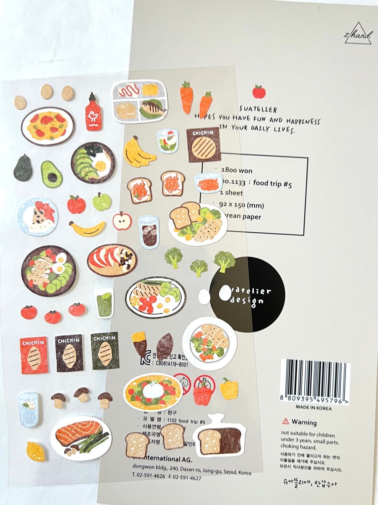 01133 FOOD TRIP VOL.5 STICKERS-12