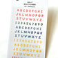 01136 HANDWRITING COLORFUL LETTERS STICKERS-12