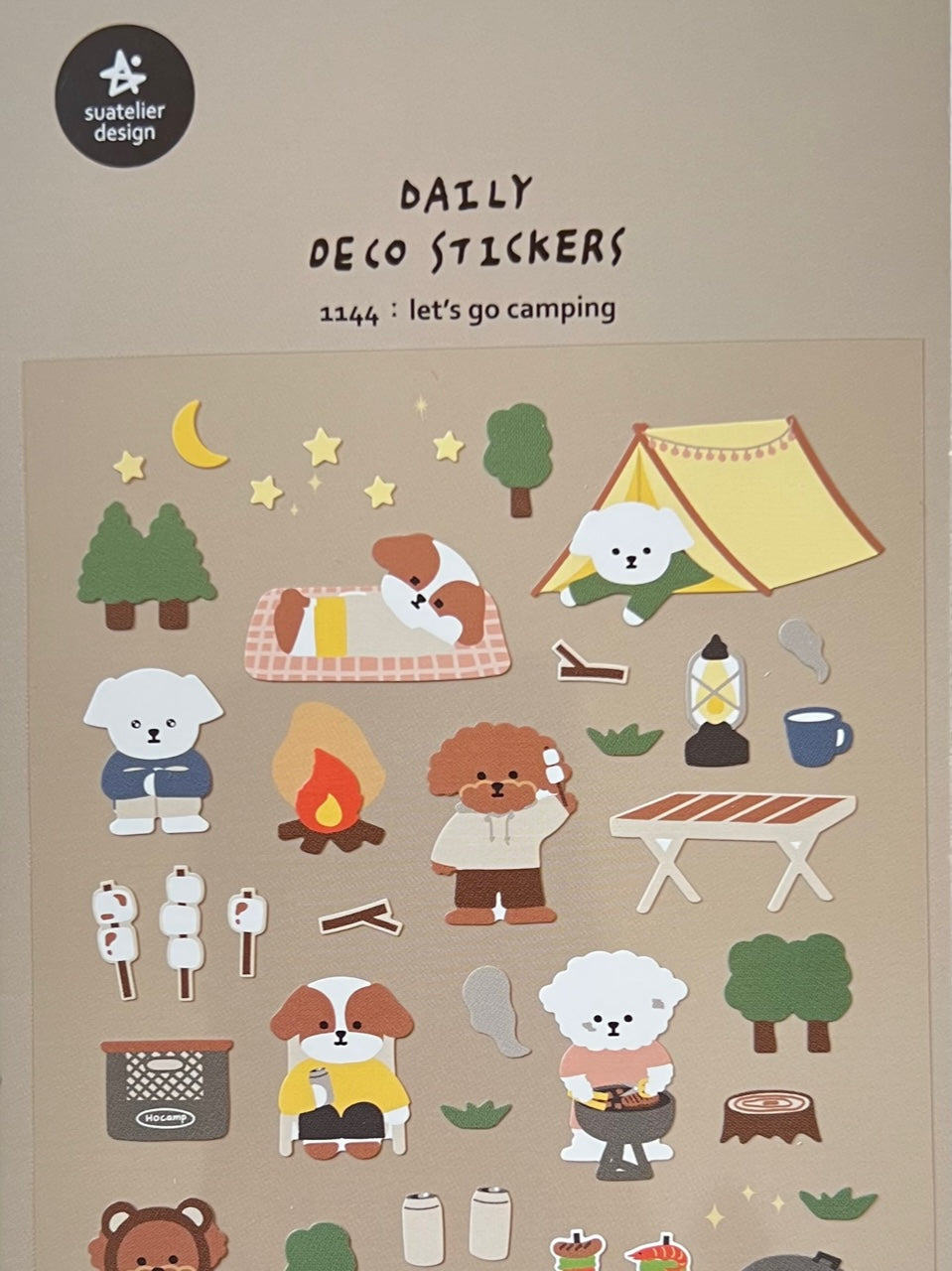 01144 LET'S GO CAMPING STICKERS-12