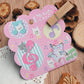 X 01189 Qlia Melody Cat Mini Sticker Bag-DISCONTINUED