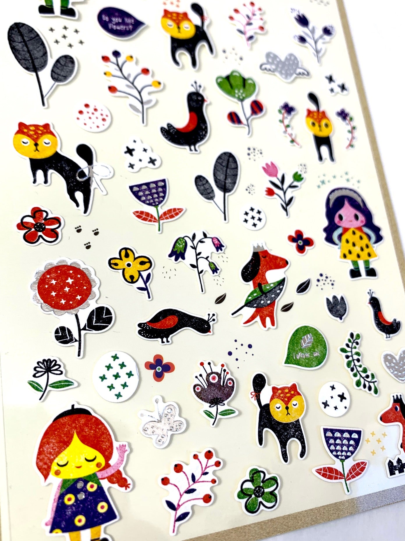 02002 Midori Korean Paper Sticker-12
