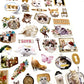 02024 LOVELY CAT Nylon Sticker-12
