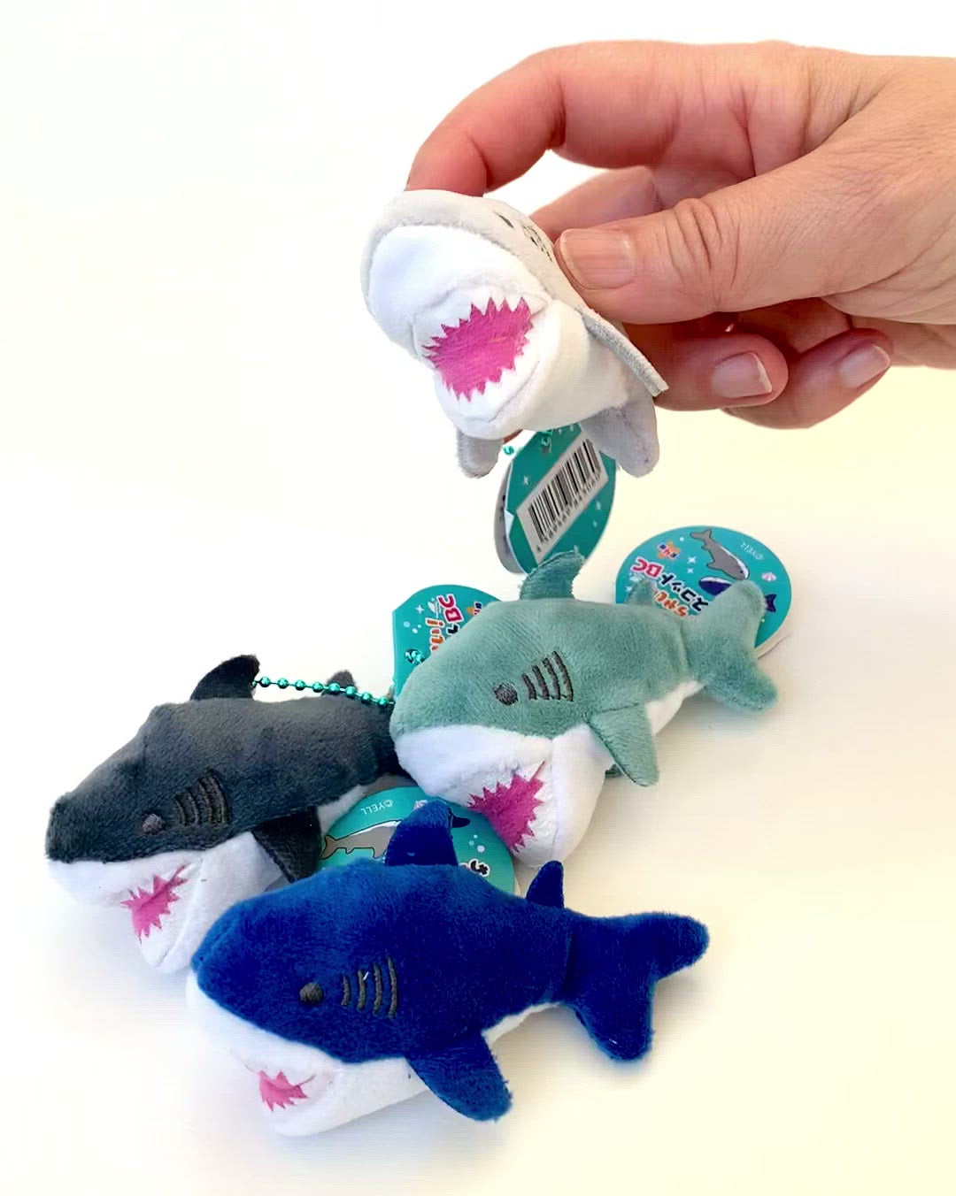 X 63251 Mini Shark Charm Plush-DISCONTINUED – BCmini