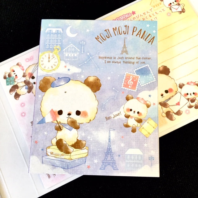 X 08434 Crux Moji Moji Panda Sticky Note Pads-DISCONTINUED