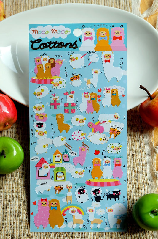 X 09213 LLAMA STICKERS-DISCONTINUED