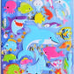 X 10113 SEALIFE PUFFY STICKERS-DISCONTINUED