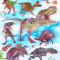 X 10125 New Dinosaur Stickers-DISCONTINUED
