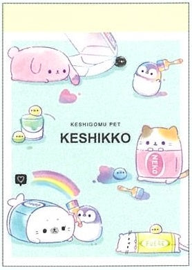 X 104251 Keshikko Mini Notepad-DISCONTINUED