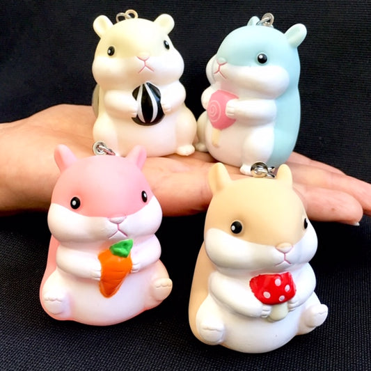 X 12017 BIG SOFT HAMSTER CHARM-DISCONTINUED