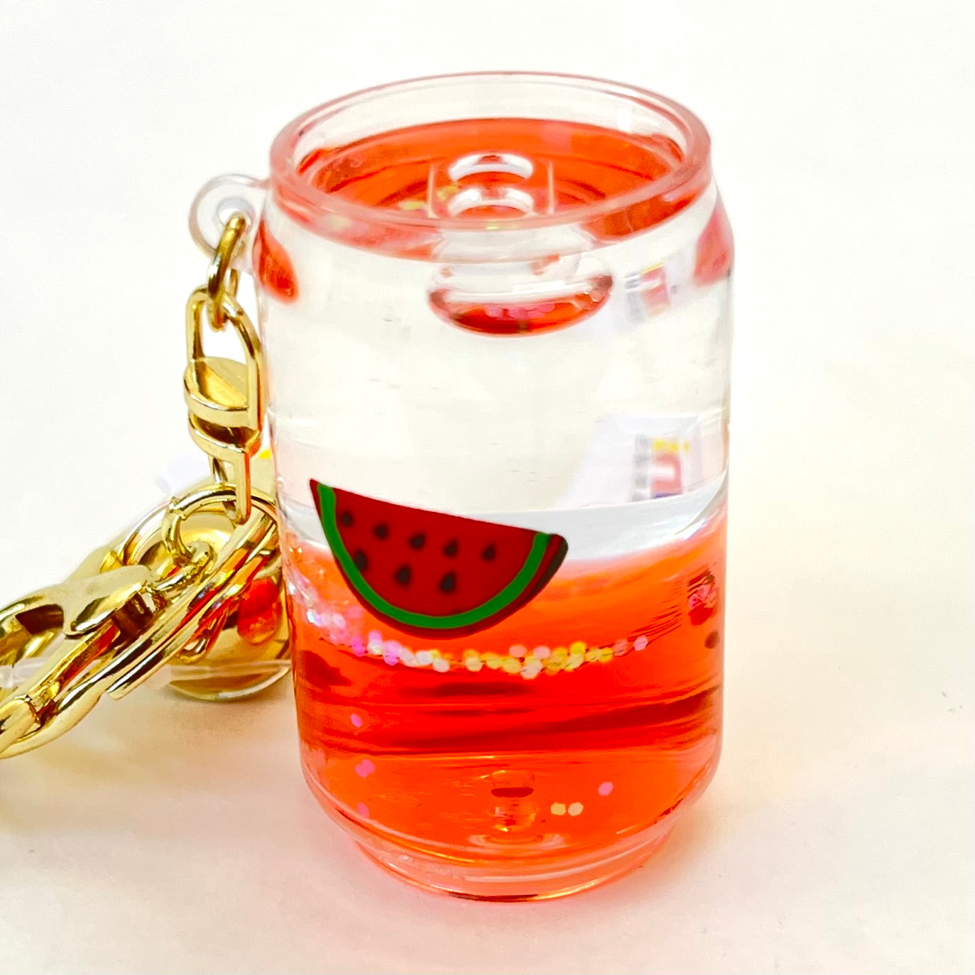 12107 FRUIT CAN FLOATY KEY CHARM-12