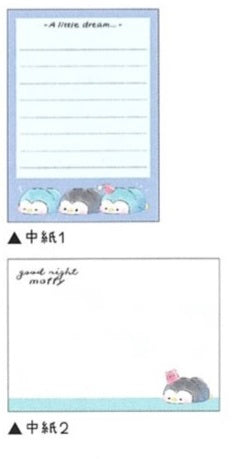 X 206330 Penguin Mini Notepad-DISCONTINUED