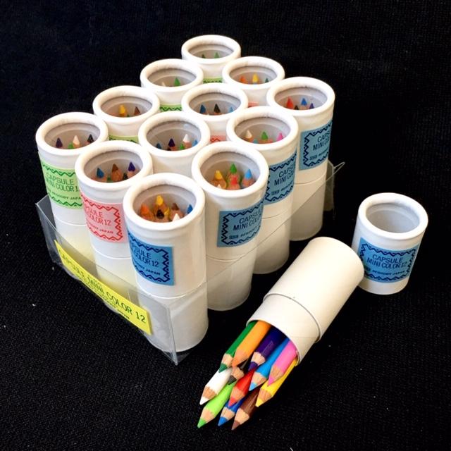 Mini Colored Pencil Capsule set of 12 — Two Hands Paperie