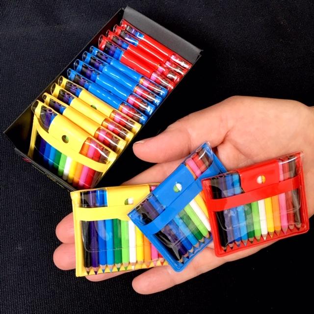 BC USA 12 Mini Colored Pencils in Handy Pouch (21612)