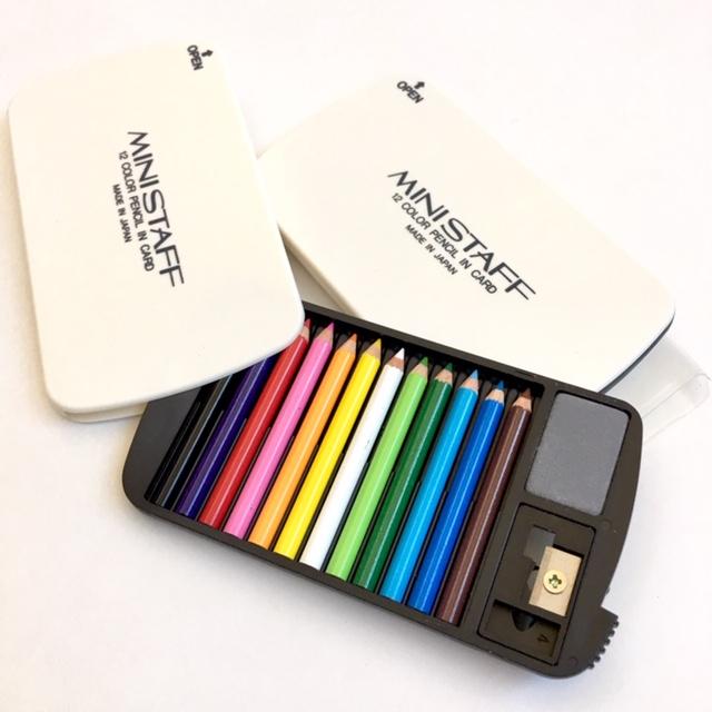 22133 12 mini pencils in plastic case set-White-1 – BCmini