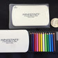 22133 12 mini pencils in plastic case set-White-1