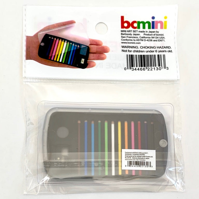 22134 12 mini pencils in plastic case set-Clear-1 – BCmini