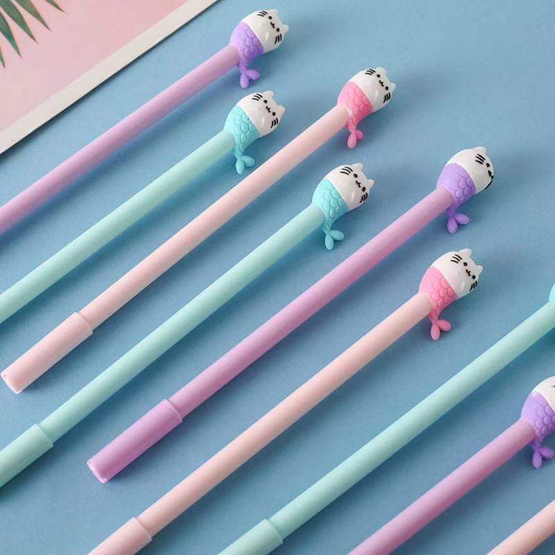 Multifunction Plastic Mermaid Gel Pen With Led Light For Student - Buy  Mermaid Pen,Pen Led,Gel Pen Product on
