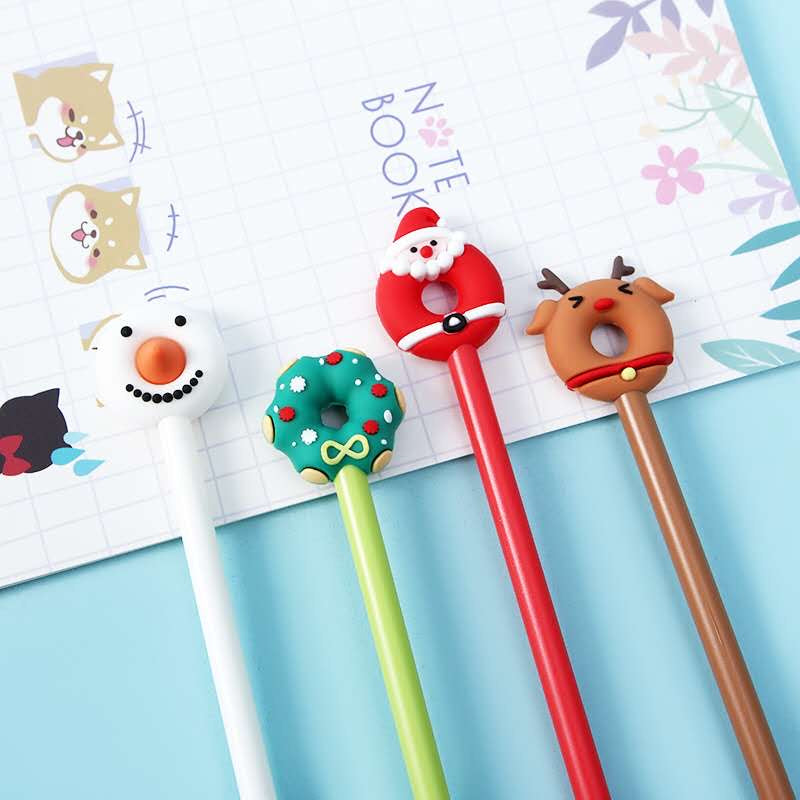 X 22385 CHRISTMAS DONUT GEL PEN-DISCONTINUED