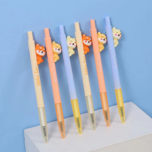 224822 SHIBA INU RETRACTABLE GEL PEN-34