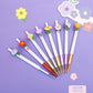 X 22523 FLOWER RETRACTABLE GEL PEN-DISCONTINUED