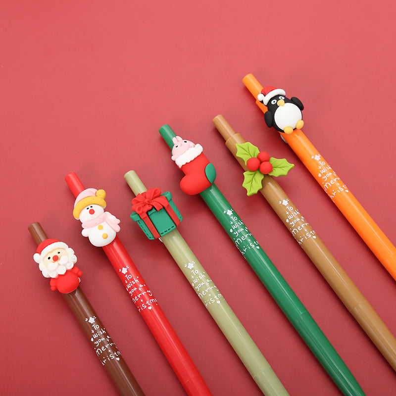 X 22534 CHRISTMAS RETRACTABLE GEL PEN-DISCONTINUED