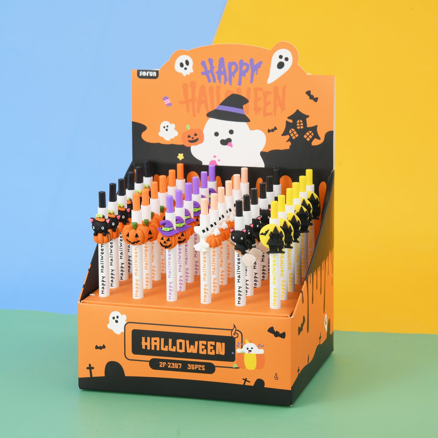 X 22535 HALLOWEEN RETRACTABLE GEL PEN-DISCONTINUED