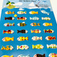X 28755 SUSHI DAY FISH PUFFY STICKERS-DISCONTINUED