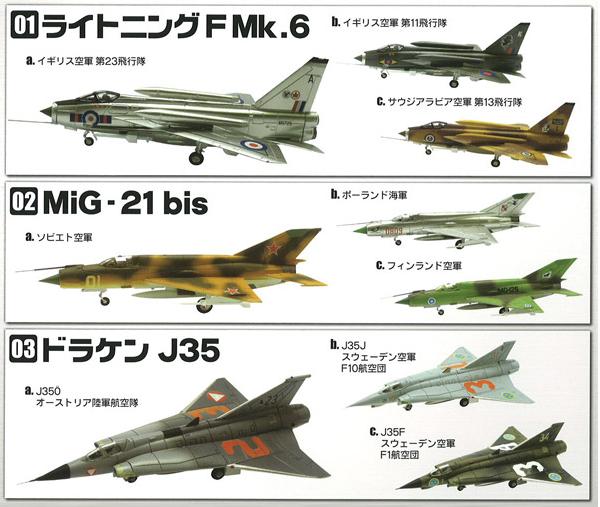 X 71125 F-TOYS '70s JETS-DISCONTINUED – BCmini