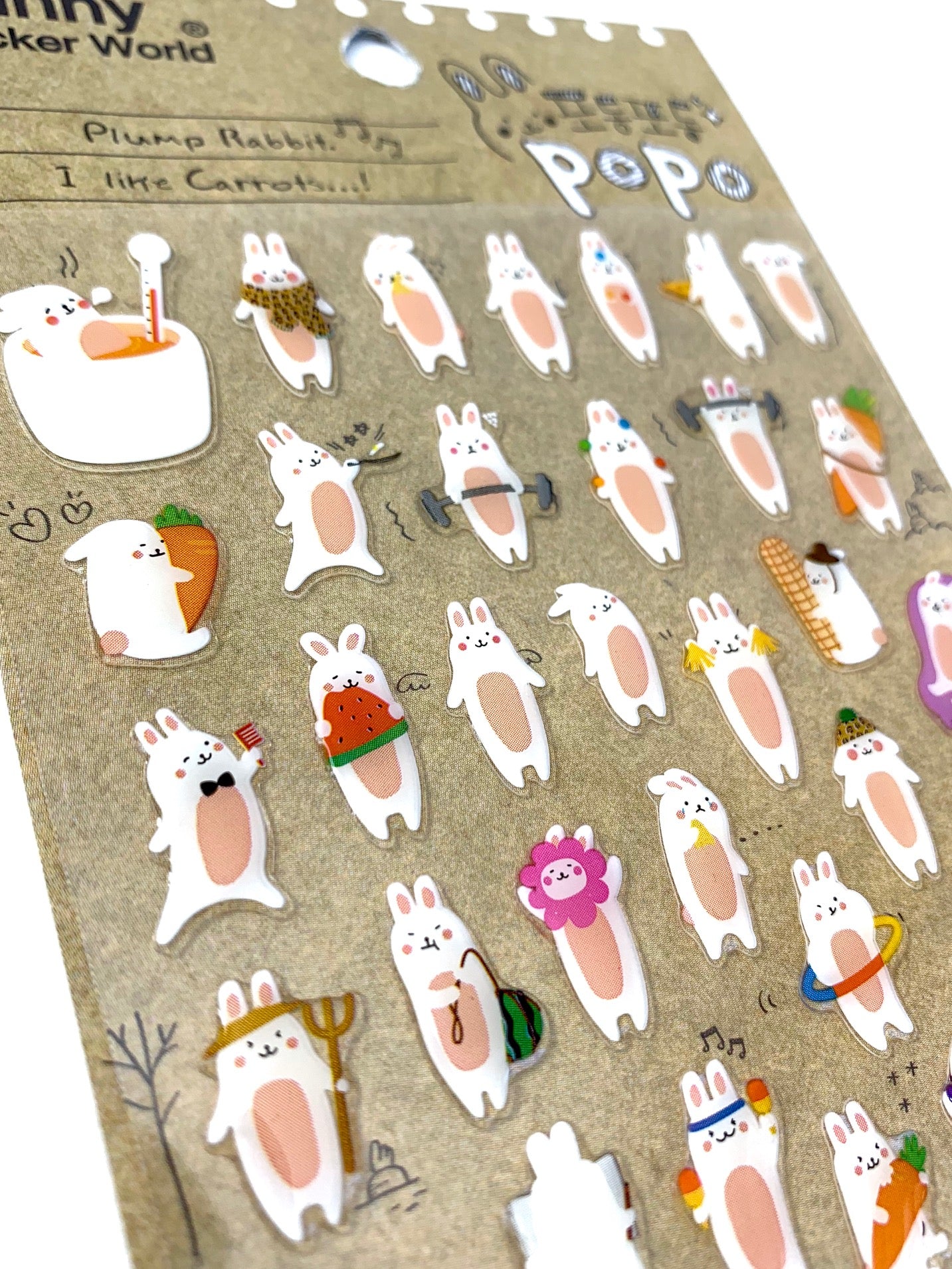 37136 POPO RABBIT GEL STICKER -12 – BCmini