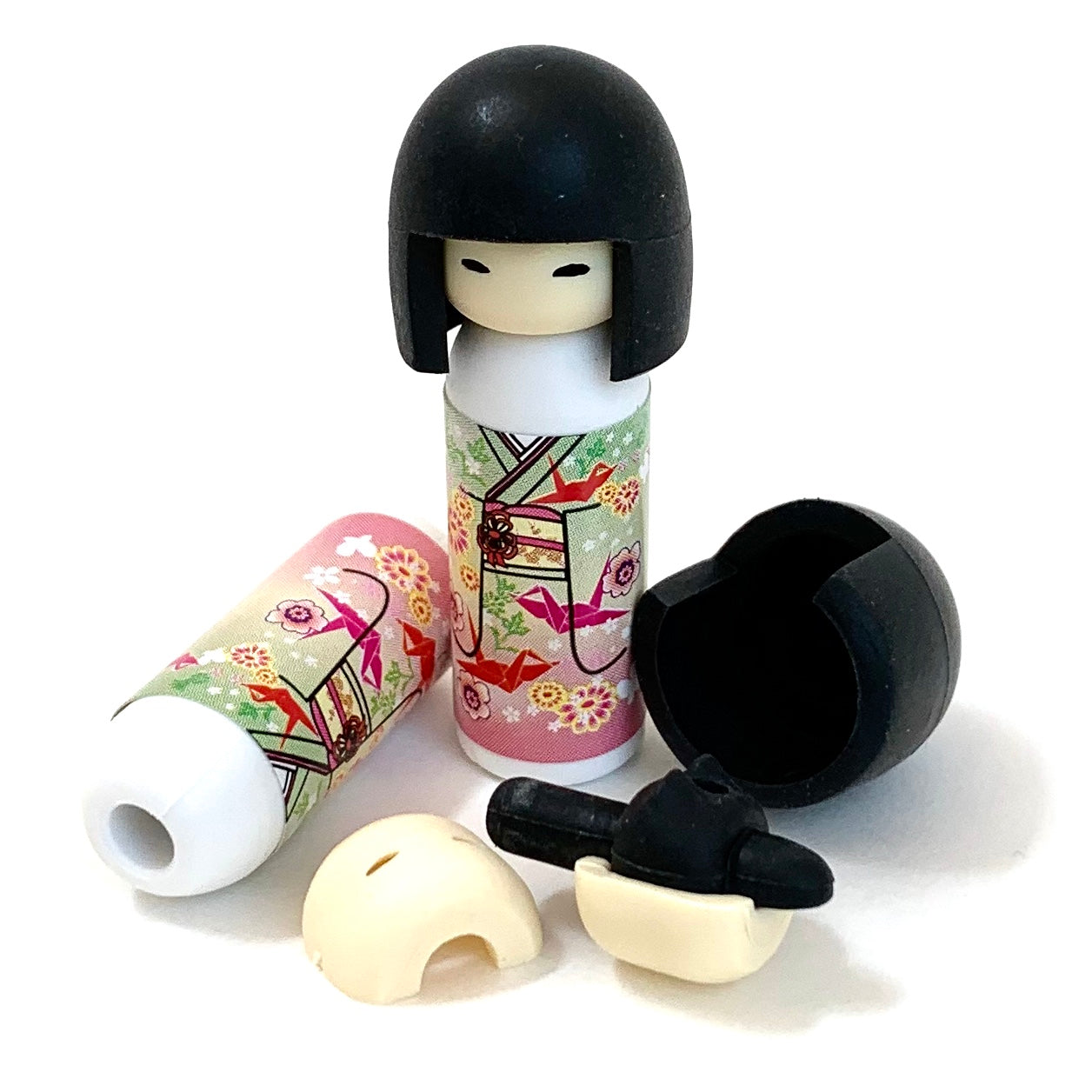 X 38003 Iwako Kokeshi Japanese Doll Eraser-DISCONTINUED
