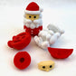 380111 Red Santa Claus Erasers-30