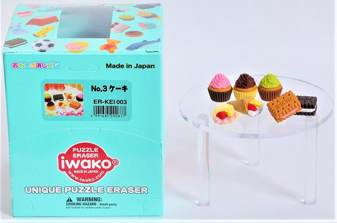38167 IWAKO CAKE AND BISCUIT MIX ERASER-60