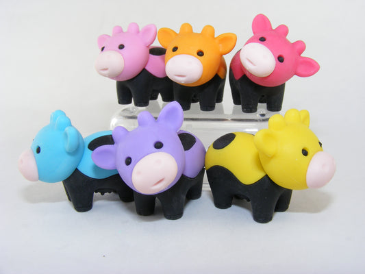 X 382561 Iwako Cow Erasers-DISCONTINUED