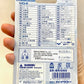 38290 IWAKO SAVANNA ERASERS CARD-10 CARDS