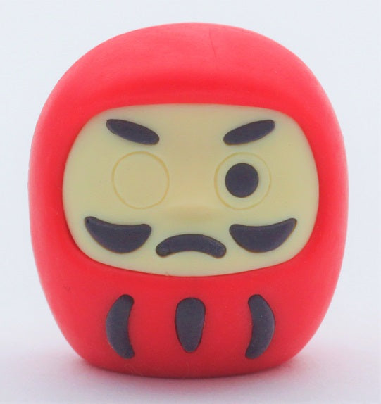 38319 IWAKO DARUMA ERASER CARD-10 CARDS