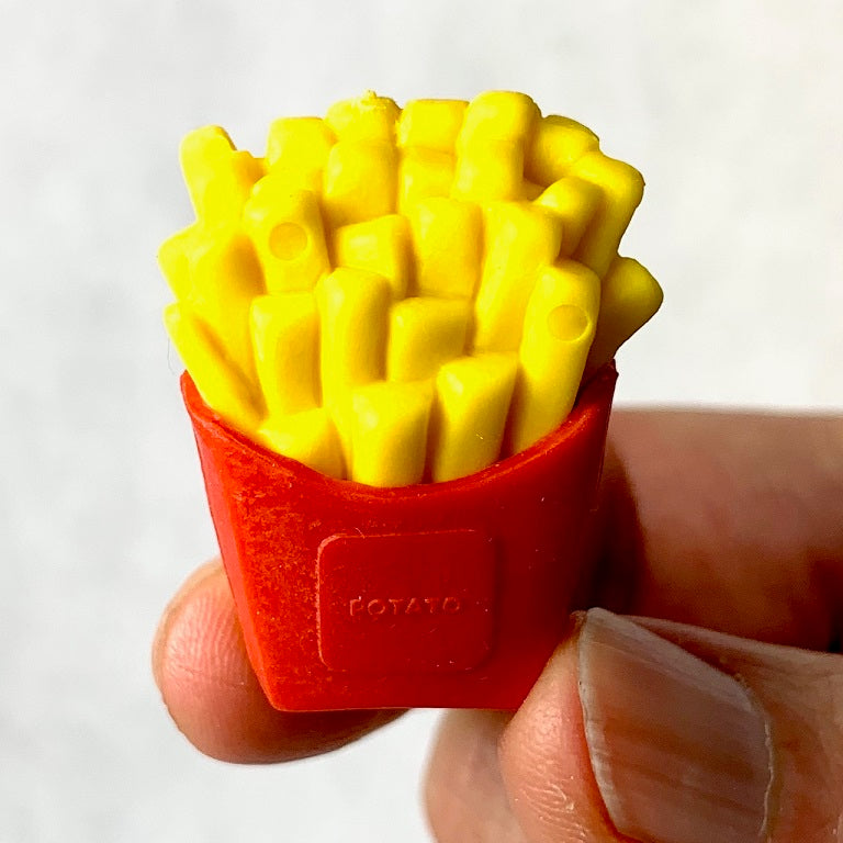 X 382034 IWAKO FRENCH FRY ERASERS-DISCONTINUED