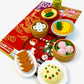 38338 IWAKO CHINESE FOOD ERASER CARD-10 CARDS