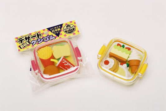 X 38353 IWAKO DESSERT ERASER SET-DISCONTINUED